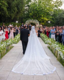 Walking through a little dream we created for her. 🤍🌿
Dreaming of an aisle like this? Let’s bring yours to life. DM us for wedding bookings.

Bride @christinemaalouf 
Photographer @genesisprodlb 
Ceremony location @theforestvenuelb