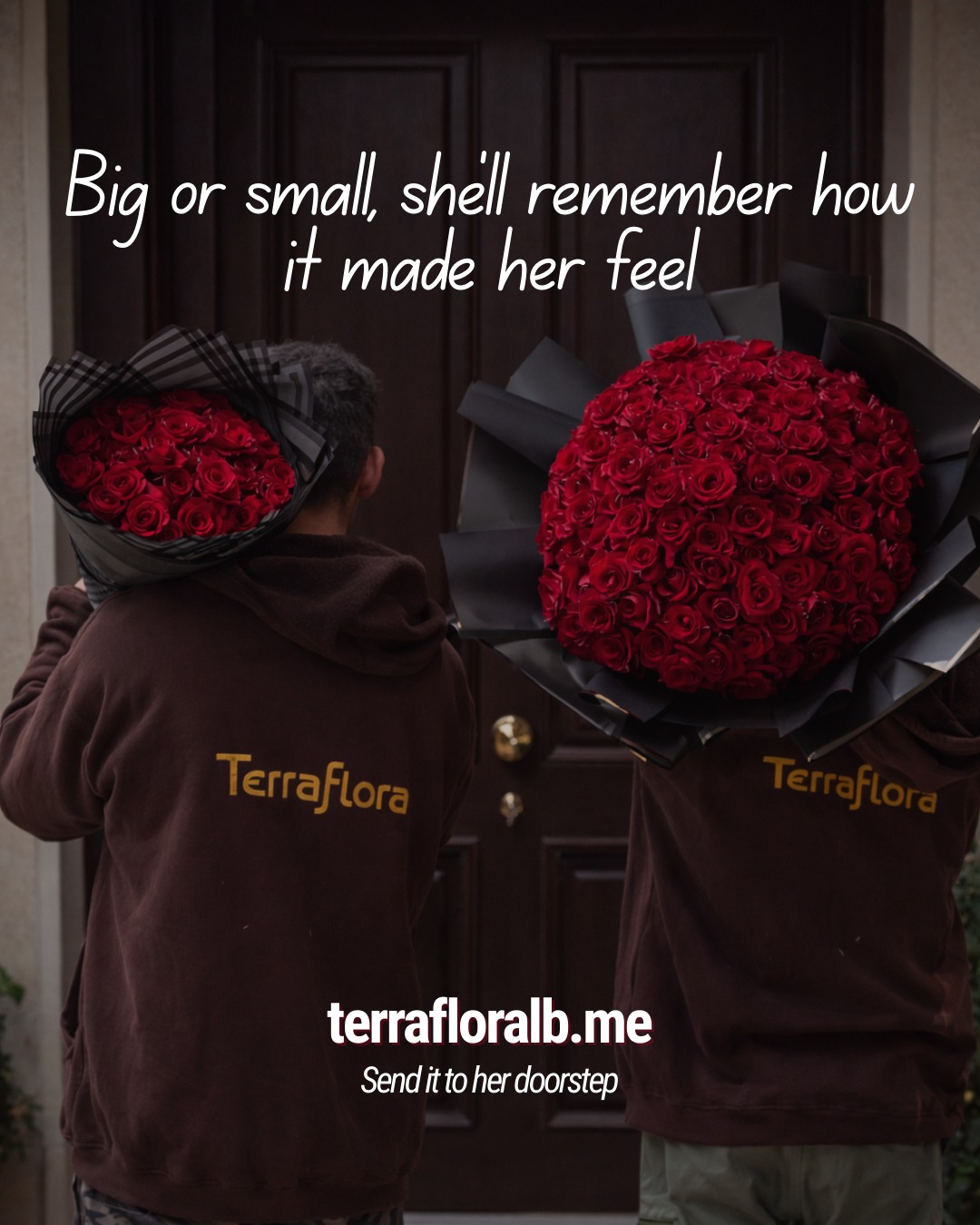 Even from miles away, you can still make her day.
Send flowers straight to her doorstep in Lebanon. 🌹
terrafloralb.me
