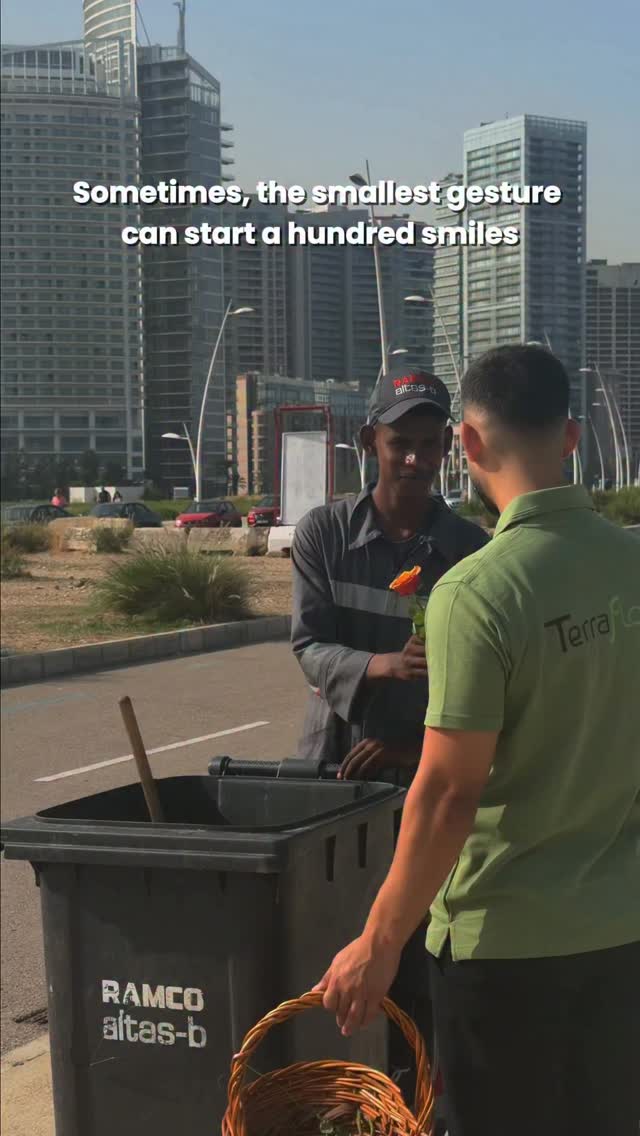 A flower won’t fix everything. But it might make today a little lighter. 🤍

This World Mental Health Day, we gave strangers in Beirut flowers, each carrying a message they might have needed to hear.

And seeing their unexpected smiles reminded us how much joy a small gesture can bring, to both the giver and the receiver. 🌸