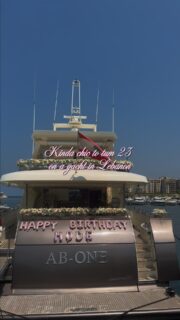 Dear friends, consider this your sign to start planning the yacht birthday. 🎀
Celebrating soon? DM us to create something made just for you.