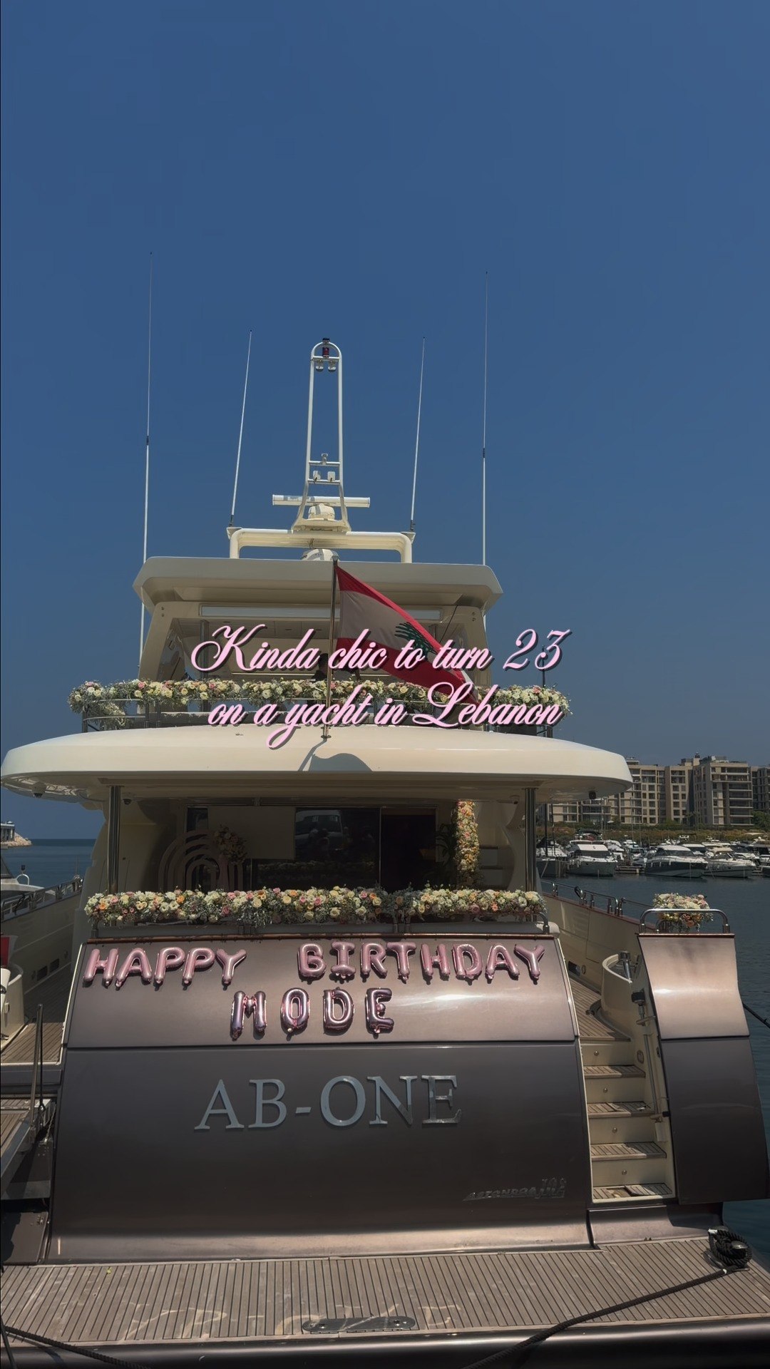 Dear friends, consider this your sign to start planning the yacht birthday. 🎀
Celebrating soon? DM us to create something made just for you.