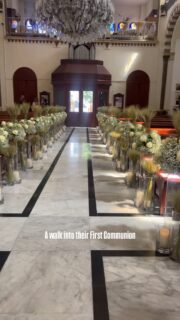 A day as pure as their hearts 🤍
Book your child's First Communion setup.