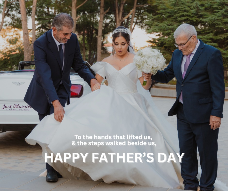 This Father’s Day, we honor the men who walk with us through life’s biggest moments, holding our hands, showing up with love, and never leaving our side.