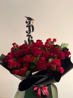 One picture every graduate wants? 🎓📸
The one holding their bouquet after they finally made it.
Customize yours now