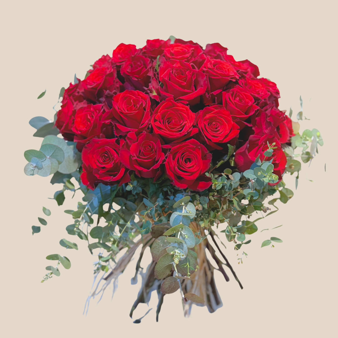 red roses bouquet