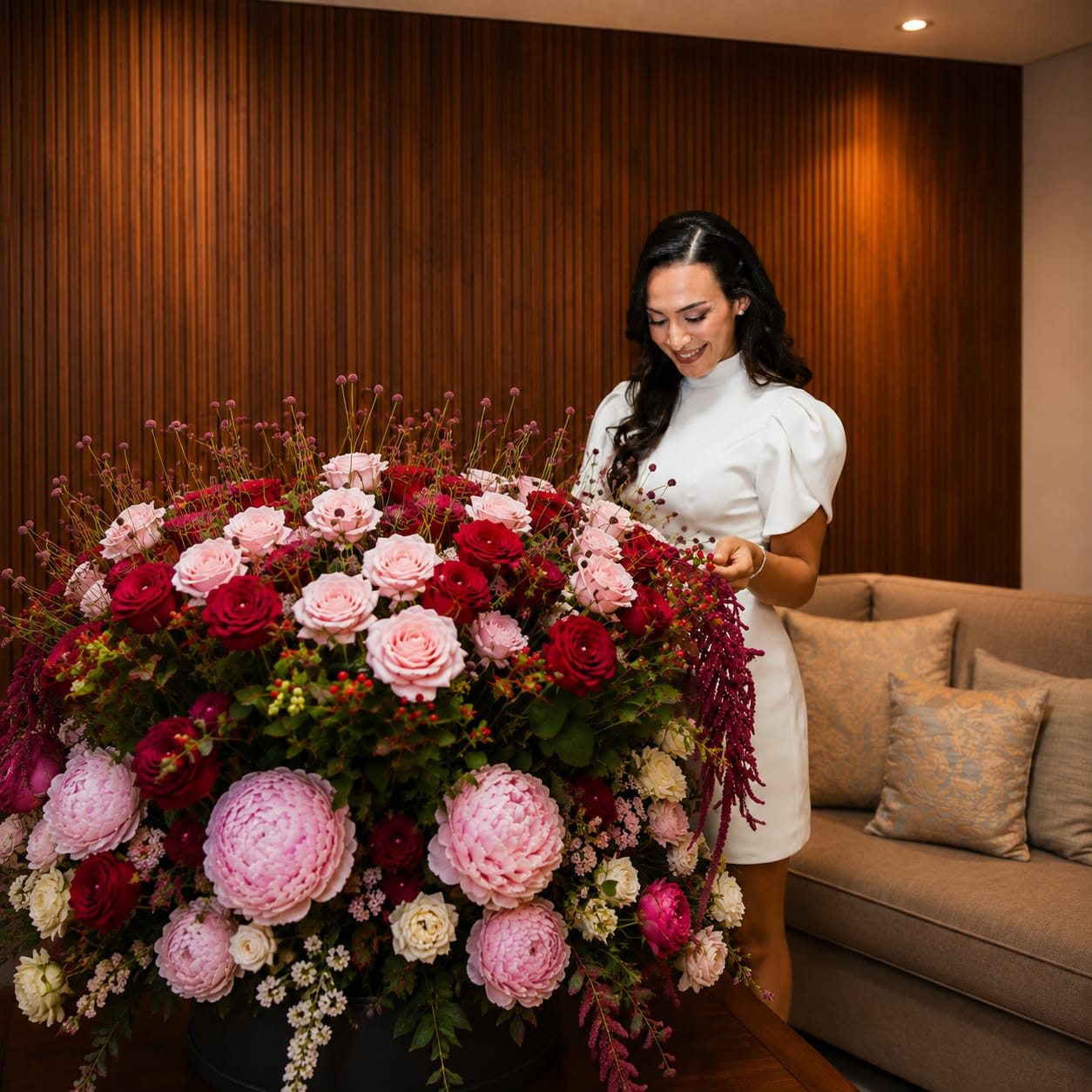 The kind of surprise every girl secretly dreams of receiving 🌸
DM us to customize her dream arrangement, or order online at terrafloralb.me⁠.